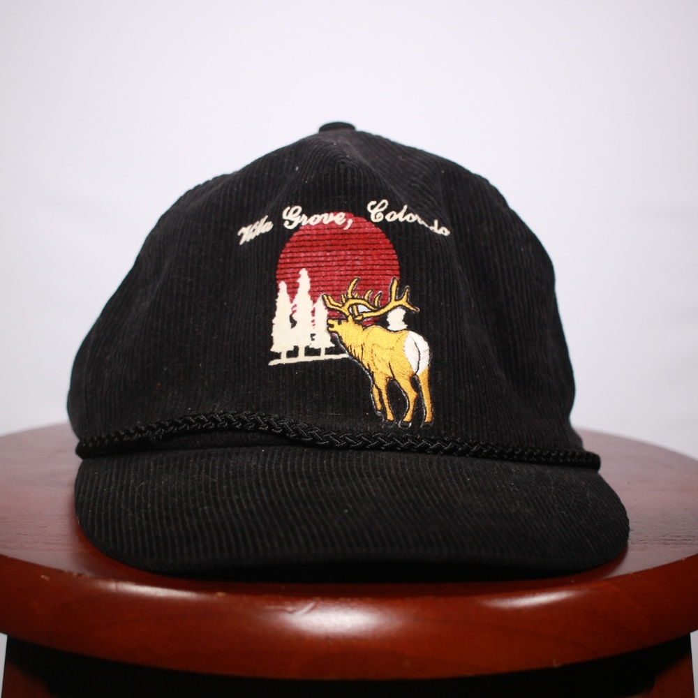 Corduroy Colorado Zipper Back Hat